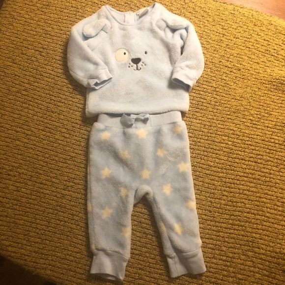 Absorba Pale Blue Set 3-6M - Picture 3 of 6